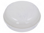 Lamp: lighting fixture | PUMA | polycarbonate | E27 | IP65 | Body: white