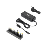 Akumuliatoriai ir baterijos // Power supply unit / charger for laptop, tablet // Zasilacz uniwersalny Rebel 10 końc&oacute;wek 90 W 18,5-20 V automatyczny