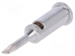 Tip | chisel | 3mm | WEL.WP2