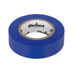 Elektros prekės // Elektromedžiagų i&scaron;pardavimas | Žemų kainų akcijos // Taśma izolacyjna klejąca REBEL (0,13 mm x 19 mm x 20 yd) niebieska