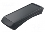 Enclosure: for display | X: 117mm | Y: 380mm | Z: 68mm | polyamide | black