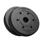 Naujos prekės // Obciążenie bitumiczne olimpijskie zestaw 2x10kg, otw&oacute;r 51mm , REBEL ACTIVE