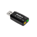 Kompiuterių komponentai ir priedai // PC/USB/LAN kabeliai // Karta dźwiękowa USB 5.1 Rebel