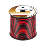 Garso sistemos ir priedai // Akustinės garso sistemos kabelis ir laidas. Garsiakalbio kabelis // Kabel głośnikowy 0,75mm czarno-czerwony