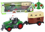 Žaidimų zona | PC | Konsolės | Priedai // Radijo valdomi žaislai ir priedai // Traktor RC Ciągnik Zdalnie Sterowany Maszyna Rolnicza Przyczepa Pilot 1:24