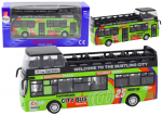 Žaidimų zona | PC | Konsolės | Priedai // Žaislai ir žaidimai vaikams // Autobus Piętrowy Turystyczny 1:32 Otwierane Drzwi Zielony