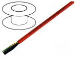 Wire | &Ouml;LFLEX&reg; HEAT 180 SiHF | Cu | stranded | 6G0,75mm2 | silicone