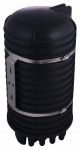 Vertical DOMO type fiber optic closure for 168fiber splices and adapters/16x Heat schrink ports