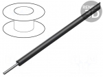 Wire | HookUp Wire | 24AWG | wire | Cu | ETFE | black | 30.5m | 100ft