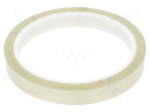 Tape: packaging | ESD | L: 33m | W: 12mm | Thk: 50um | colourless | <1G&Omega;