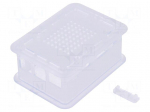 Enclosure: for computer | semi-transparent | X: 73mm | Y: 100mm