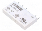 Relay: miniature | SPDT | Ucoil: 24VDC | miniature | PCB | 3.39k&Omega; | 7mA
