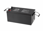Akumuliatoriai ir baterijos // 12V, 6V, 4V akumuliatorius &scaron;vino-rūg&scaron;ties hermeti&scaron;kas AGM VRLA // Akumulator żelowy VIPOW 12V 250Ah