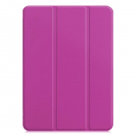 Knygos tipo dėklas iLike  IdeaTab M10 Plus 10.6 3rd Gen TB125 / TB128 Tri-Fold Eco-Leather Stand Case Purple