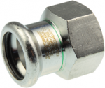 Press female connector,KAN-therm Inox 28x&frac34;"