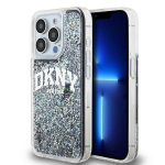 Nugarėlės dėklai DKNY  DKNY Liquid Glitter Big Logo iPhone 14 Pro Case - Black