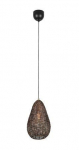 Trio Ziva piekarama lampa E27 matt black/old brass brushed steel 365300104 4017807617405