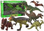 Duży Zestaw Dinozaur&oacute;w 6 sztuk Figurka Dinozaur Prehistoryczne Okazy