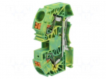 Splice terminal: rail | DS | for DIN rail mounting | spring clamp