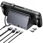 USB-C hub UGREEN CM800 9-in-1 &mdash; DisplayPort 4K@120Hz, 3&times;USB 3.0, USB-C PD passthrough, Gigabit RJ45, SD + microSD