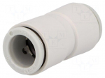 Push-in fitting | straight,inline splice | -1&divide;10bar