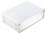 Enclosure: with panel | 1402 | X: 180mm | Y: 124mm | Z: 61mm | aluminium