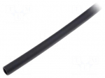 Protective tube | polyetylene | black | Len: 25m | -10&divide;40&deg;C | &Oslash;int: 9mm