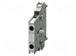 Auxiliary contacts | Series: 3RH10,3RT10 | Leads: screw terminals
