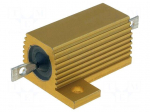 Resistor: wire-wound | with heatsink | screw | 330&Omega; | 25W | &plusmn;5%