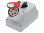 Switch socket | IP44 | wall mount