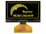 Display: OLED | graphical | 2.42" | 128x64 | Dim: 60.5x37x2.15mm | 1x31