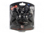 Gamepad | black | USB A | wired,USB 2.0 | analog joysticks | 1.8m
