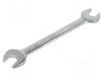 Wrench: flat | double-sided | 16mm,17mm | Chrom-vanadium steel