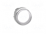 Switch: push-button | 22mm | Stabl.pos: 2 | white | IP66 | prominent