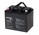 Akumuliatoriai ir baterijos // 12V, 6V, 4V akumuliatorius &scaron;vino-rūg&scaron;ties hermeti&scaron;kas AGM VRLA // Akumulator żelowy VIPOW 12V 33Ah