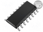 IC: FLASH memory | 64MbFLASH | SPI | 8Mx8bit | 104MHz | 2.7&divide;3.6V | SOP16