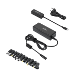 Baterijos, akumuliatoriai, maitinimo &scaron;altiniai ir adapteriai // Power supply unit / charger for laptop, tablet // Zasilacz uniwersalny Rebel 12 końc&oacute;wek 90 W 15-20 V automatyczny z funkcją Power Delivery