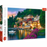 Žaidimų zona | PC | Konsolės | Priedai // Edukaciniai žaislai | Interaktyvūs | Kūrybi&scaron;ki | Meni&scaron;ki // Puzzle - 500 - Jezioro Como - Włochy - Trefl 37290