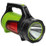 Naujos prekės // Latarka akumulatorowa LED 10W, 1000lm, 4000mAh, powerbank, wskaźnik baterii