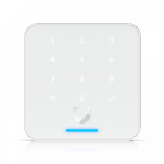 UBIQUITI READER FLEX WHITE. THIRD-GENERATION NFC CARD READER WITH A KEYPAD AND APPLE TOUCH PASS SUPPORT