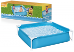 Laistymo įranga // Sodo laistymo sistema | Laistymas | Baseinai ir priedai // Basen Ogrodowy Stelażowy Dla Dzieci 122 cm x 122 cm x 30 cm Bestway 56217