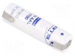 Re-battery: Ni-MH | AA | 1.2V | 1700mAh | soldering lugs | &Oslash;14.5x50mm