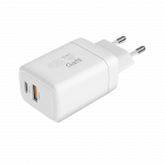 GaN 45W greitasis įkroviklis | USB-C | USB-A | Power Delivery | Quick Charge