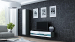 Cama Living room cabinet set VIGO NEW 13 grey/white gloss