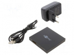 Splitter | HDMI 1.4 | Input: HDMI socket,USB B micro socket | black