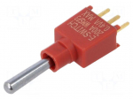 Switch: toggle | Pos: 3 | SP3T | ON-OFF-ON | 0.02A/20VAC | 0.02A/20VDC