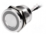 Switch: piezoelectric | Pos: 2 | SPST-NO | 0.2A/24VAC | 0.2A/24VDC