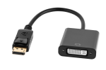 Ne&scaron;iojamieji ir plan&scaron;etiniai kompiuteriai // Ne&scaron;iojamieji kompiuteriai, užra&scaron;ų knygelės, priedai // Złącze adapter wtyk DISPLAYPORT - gniazdo DVI (24+5)