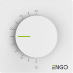 Room thermostat ENGO Simple, White