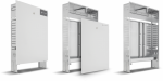 Recess mounted cabinet Slim+, 750-850x1200x110-160